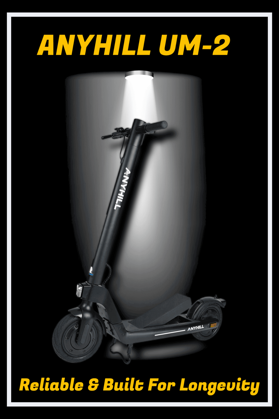 Electric Scooter AnyHill UM-2 Review - InTheZone E-Mobility 