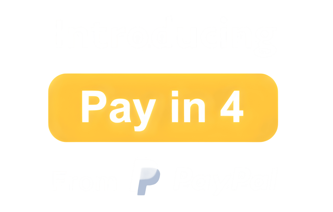 Introducing PayPal Buy Now Pay Later protection with the Pay in 4 option for flexible payments.
