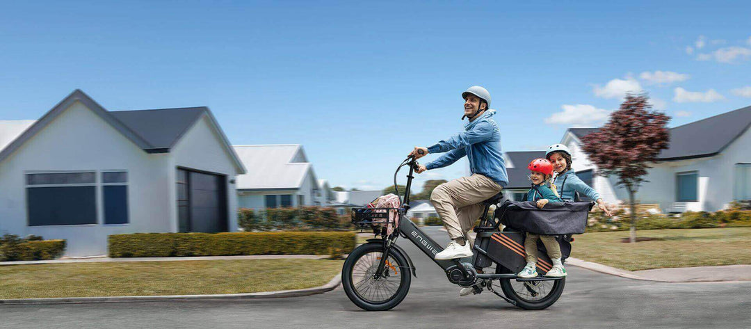 Engwe LE20 Cargo E-Bike Review: The Cargo E-Bike Made For The Family - InTheZone E-Mobility 