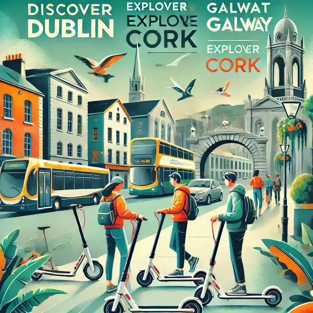 Exploring the Electric Mobility Revolution: A Guide to Electric Scooters and Bikes in Ireland's Vibrant Cities! - InTheZone E-Mobility 