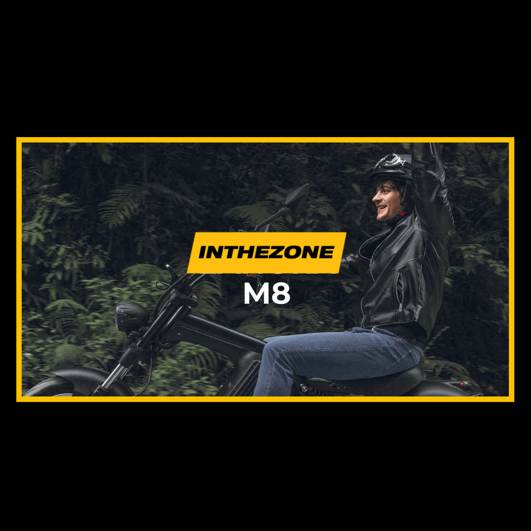 Review INTHEZONE M8 Electric Chopper Scooter Motorcycle - InTheZone E-Mobility 
