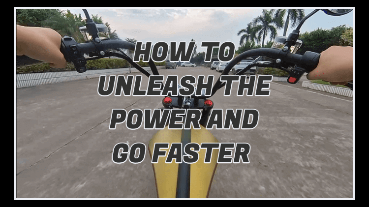 unlock speed electric motorcycles