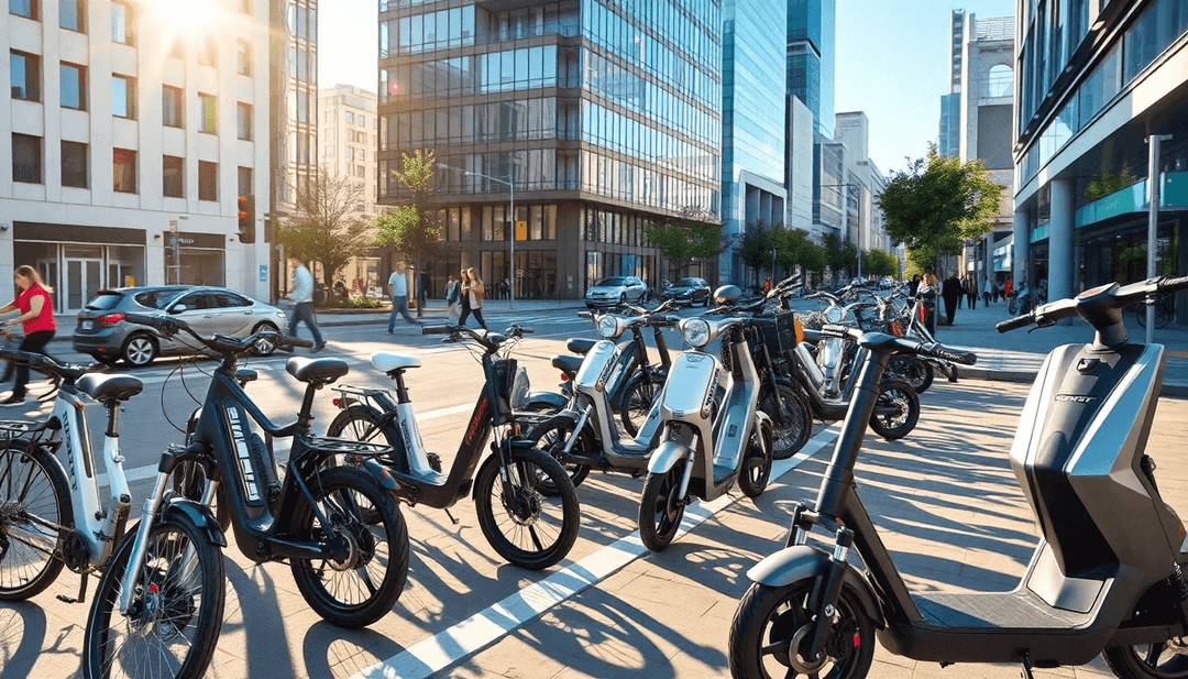 E-Bikes Modern Commuters