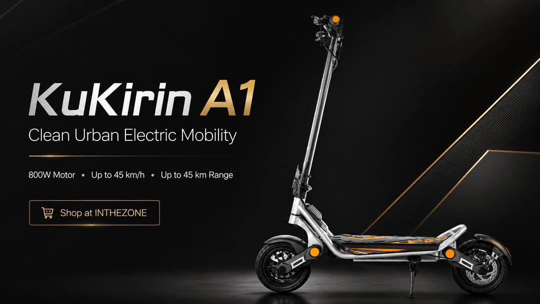 KuKirin A1 electric scooter review showcasing its sleek design and features for urban mobility.