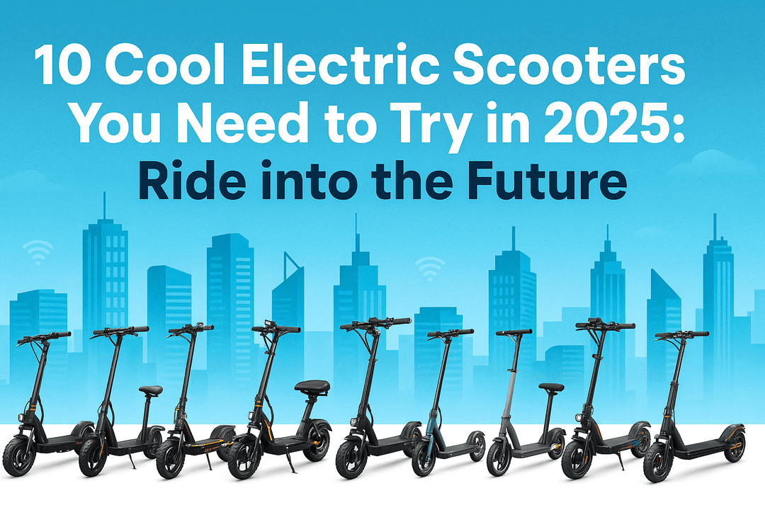 10 Cool Electric Scooters You Need to Try in 2025: Ride into the Future! - InTheZone E-Mobility 