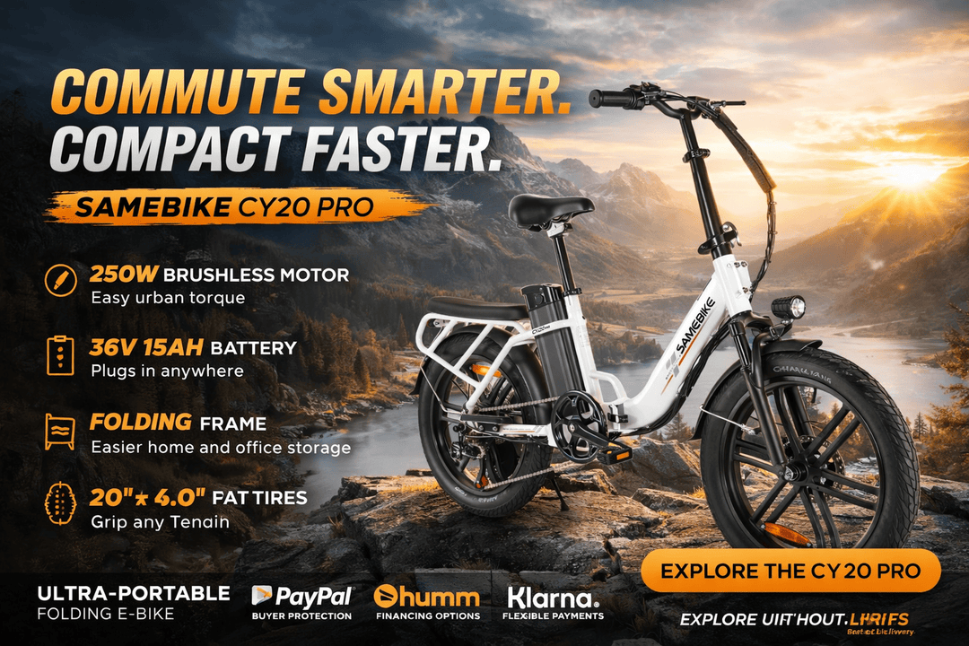 SAMEBIKE CY20 Pro Electric Bike Review and Comparison