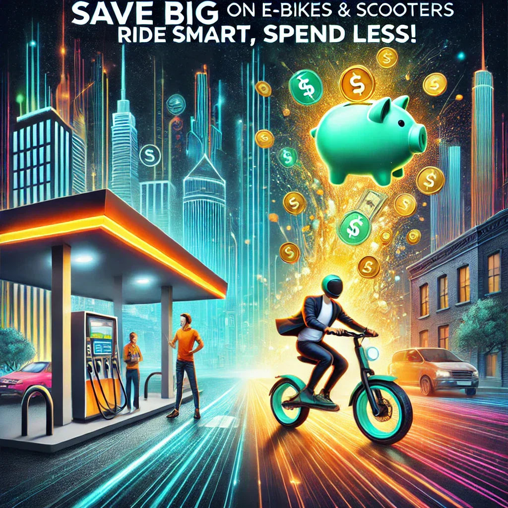 Save Time & Money with Electric Scooters & Bikes