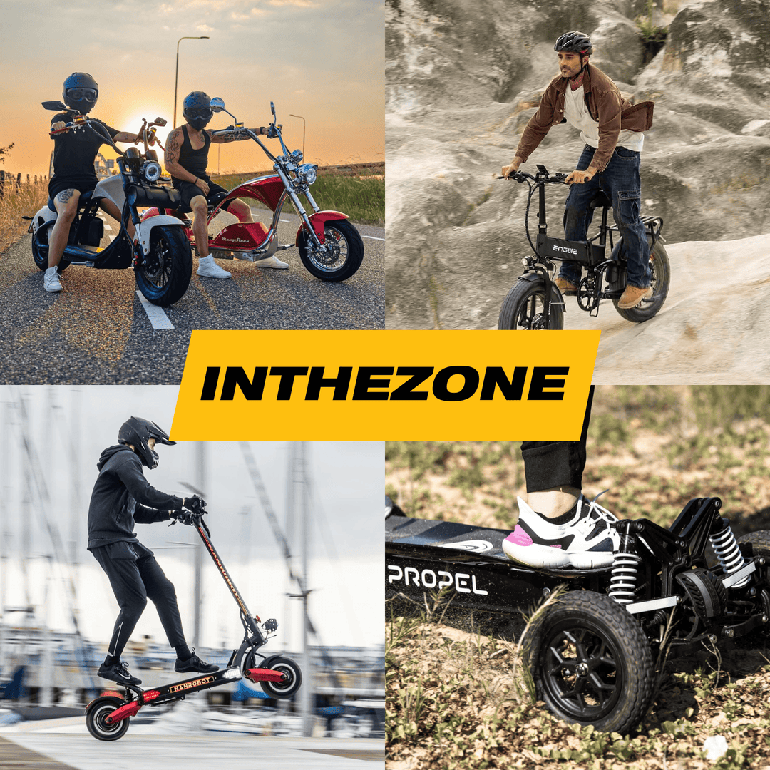 Revolutionize Your Commute with Intherzone Electric Mobility: Explore Electric Scooters, Bikes, Chopper Motorcycles, and Skateboards in Europe, United States, and United Kingdom