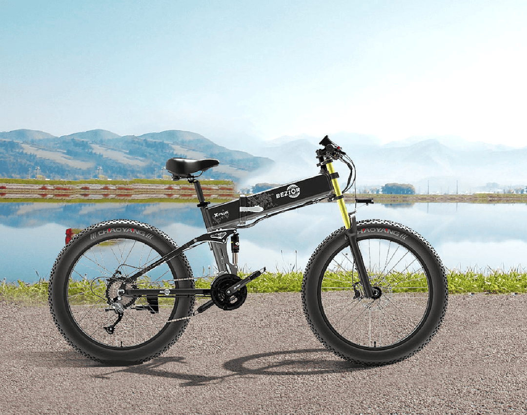 Bezior X Plus 1500W Electric Mountain Folding Bike