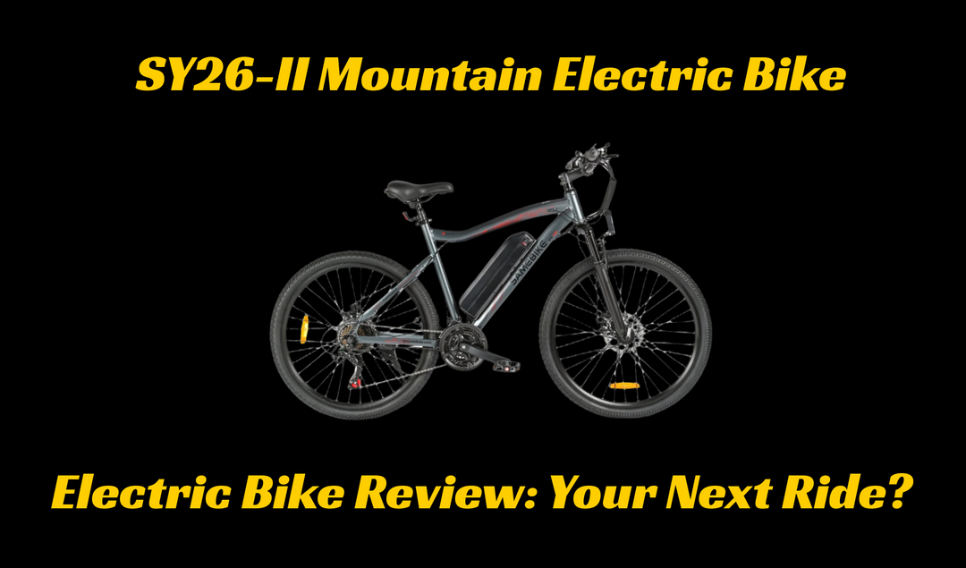 SAMEBIKE SY26-II Commuter Electric Bike Review: Your Next Ride?