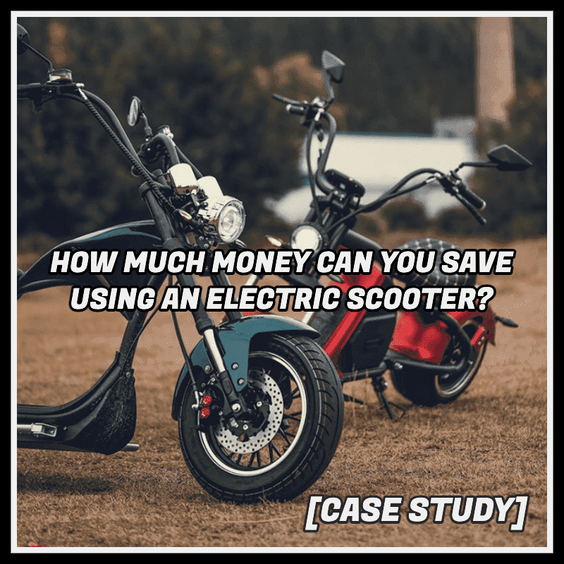 How Much Money Can You Save By Using an Electric Scooter? (Case Study)