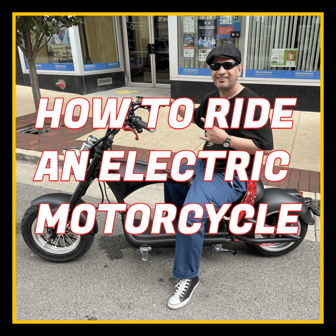 How to ride an electric motorcycle | Top Tips - InTheZone E-Mobility 