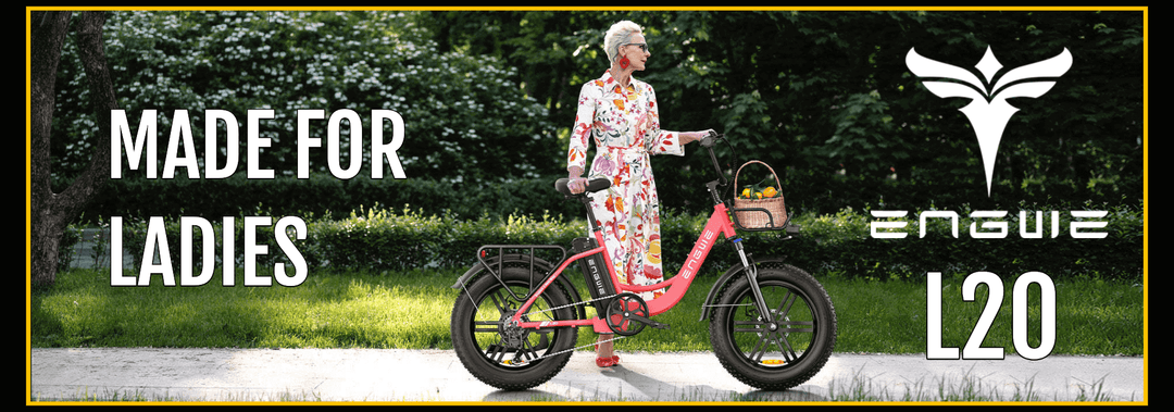 Engwe Introduces The New L20 E-Bike Specifically For Ladies - InTheZone E-Mobility 