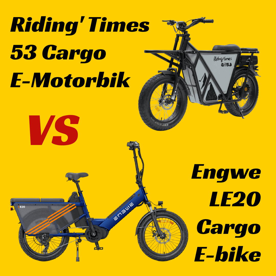 FLAGSHIP BUYERS GUIDE CARGO E-BIKES – ENGWE LE20 vs GT53 - InTheZone E-Mobility 