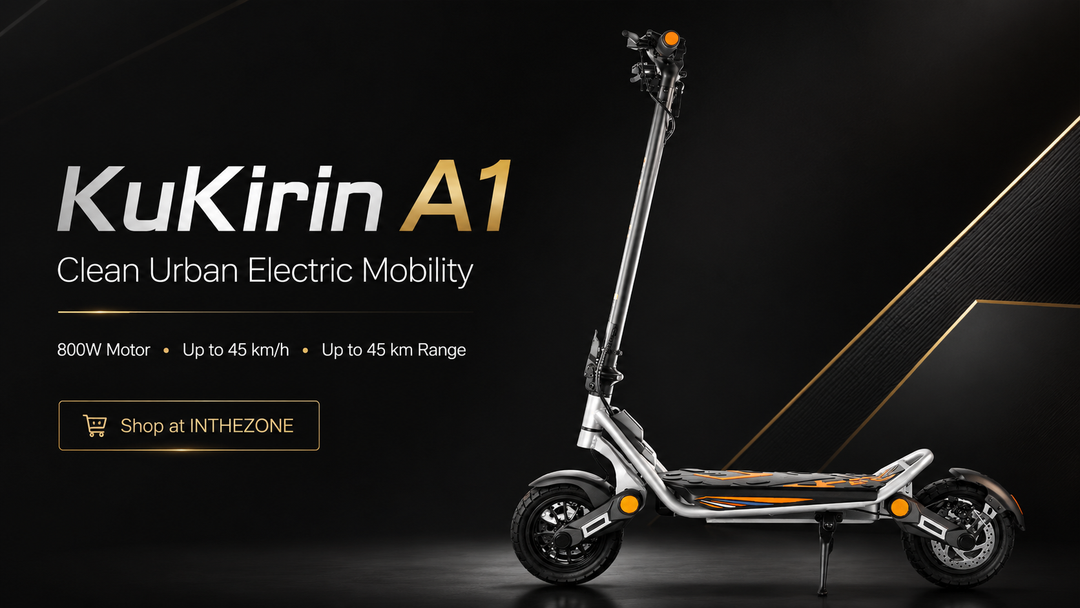 KuKirin A1 electric scooter review showcasing its sleek design and features for urban mobility.