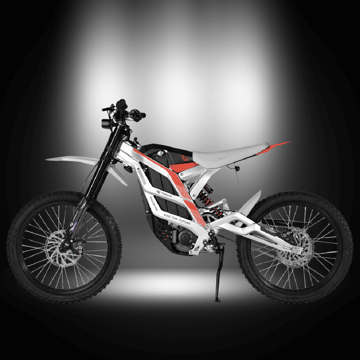 🇮🇪🇪🇺🇬🇧🇺🇸 79BIKE-FALCON PRO 10000W OFF-ROAD electric dirt bike in a dramatic lighting setup.