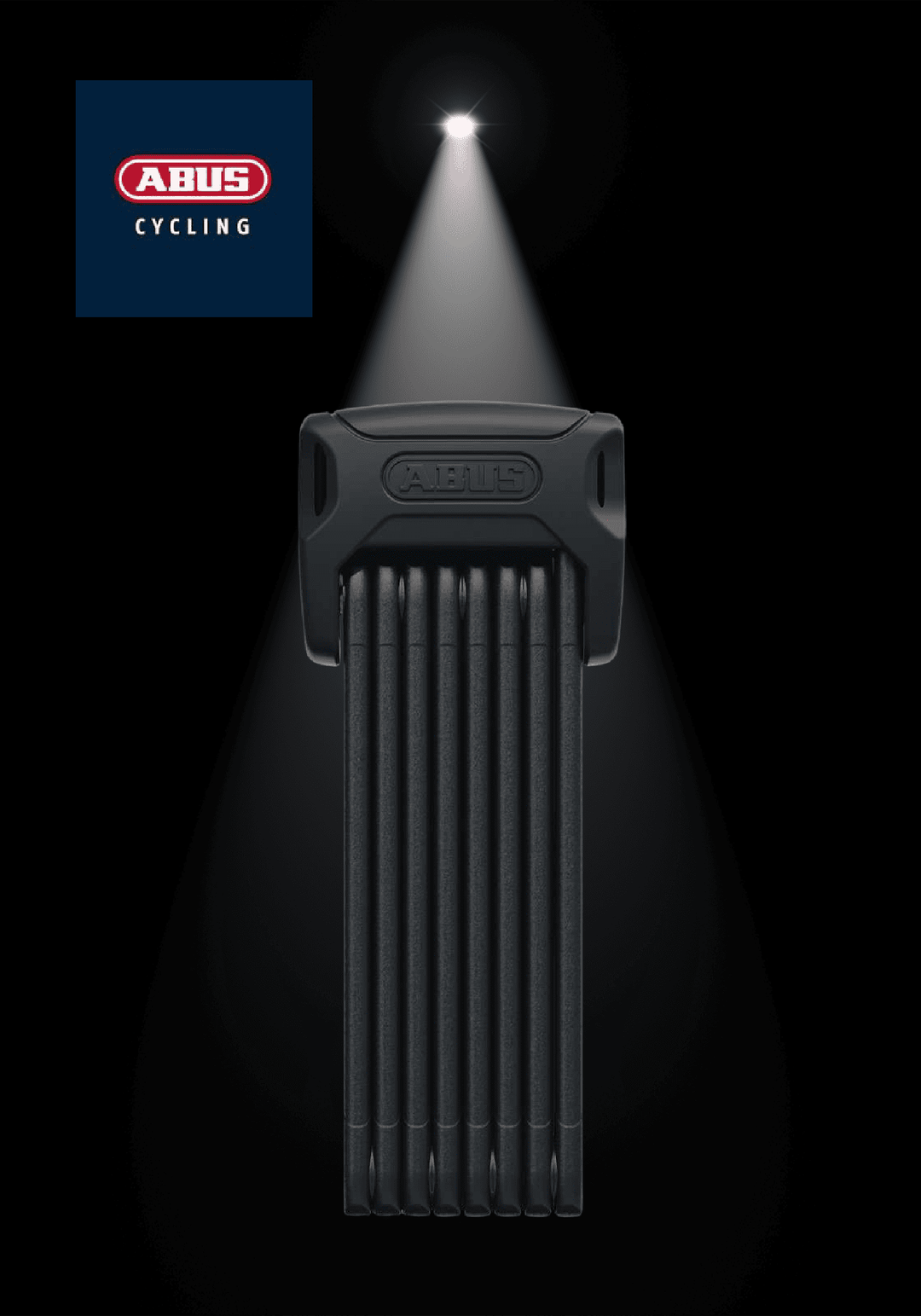 ABUS BORDO BIG 6000K90120 SAFER LOCKER displayed with a spotlight effect for enhanced visibility.