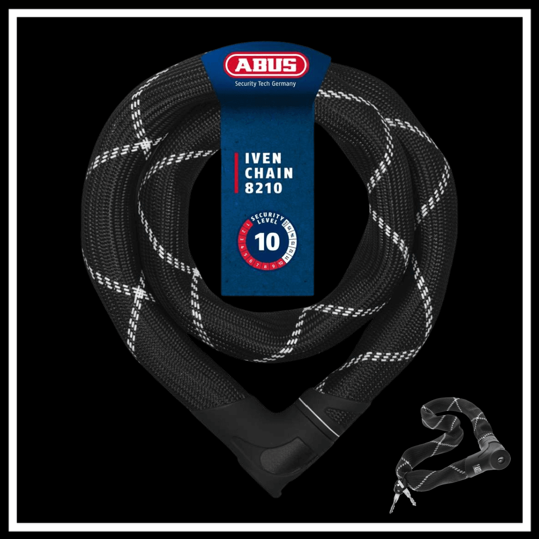 abus fahrradschloss iven chain 8210 85 ABUS IVEN CHAIN 8210 CHAIN LOCK SAFE LOCKER