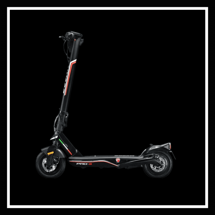 🇮🇪 DUCATI PRO III electric scooter with a powerful motor and sleek design, ideal for urban commuting.