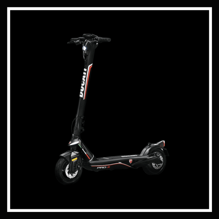 🇮🇪 DUCATI PRO III electric scooter with a lightweight design and powerful performance for urban commuting.