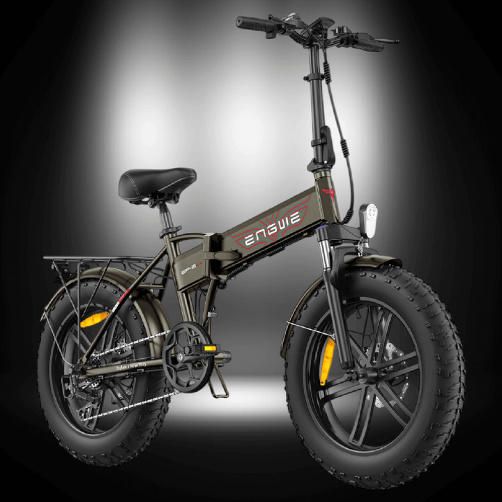 ENGWE EP-2 BOOST ELECTRIC BIKE - Foldable fat tire e-bike for city and adventure.
