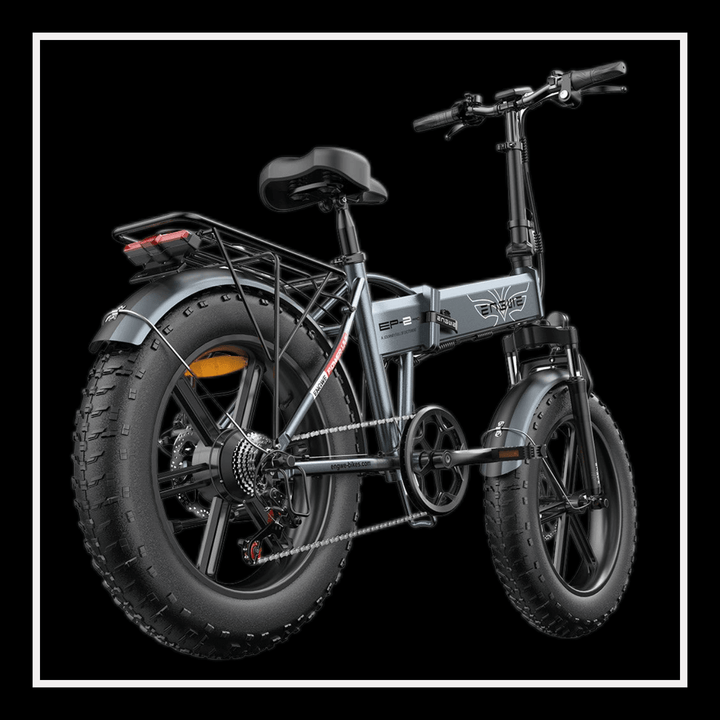 ENGWE EP-2 Pro With Throttle Electric Bike 🇮🇪🇬🇧🇪🇺 showcasing its folding fat tyre design.