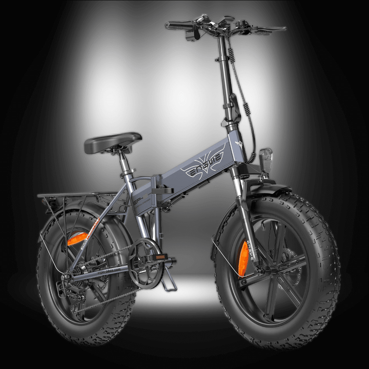ENGWE EP-2 Pro With Throttle Electric Bike 🇮🇪🇬🇧🇪🇺 showcased with a sleek design and fat tires.