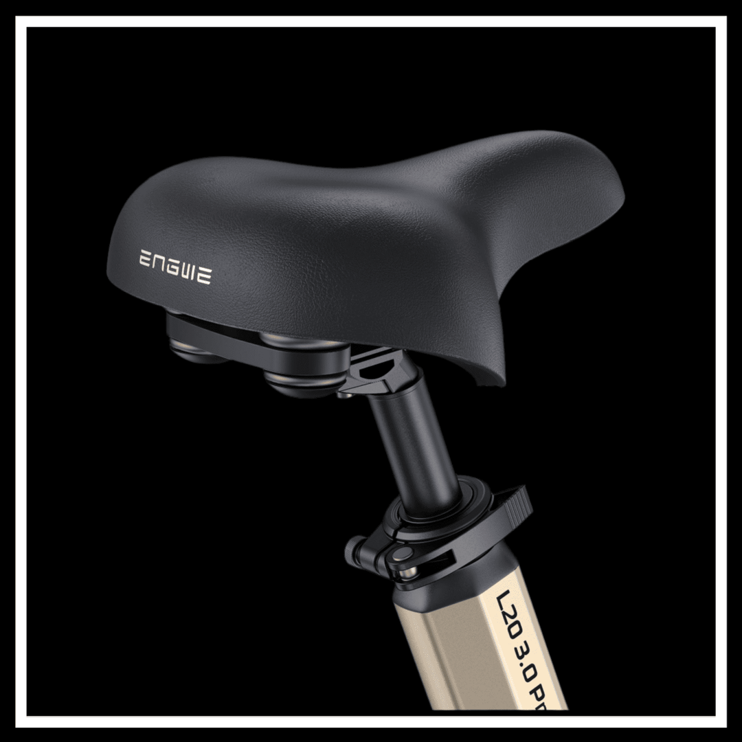 ENGWE L20 3.0 PRO electric bike seat design for comfort and style