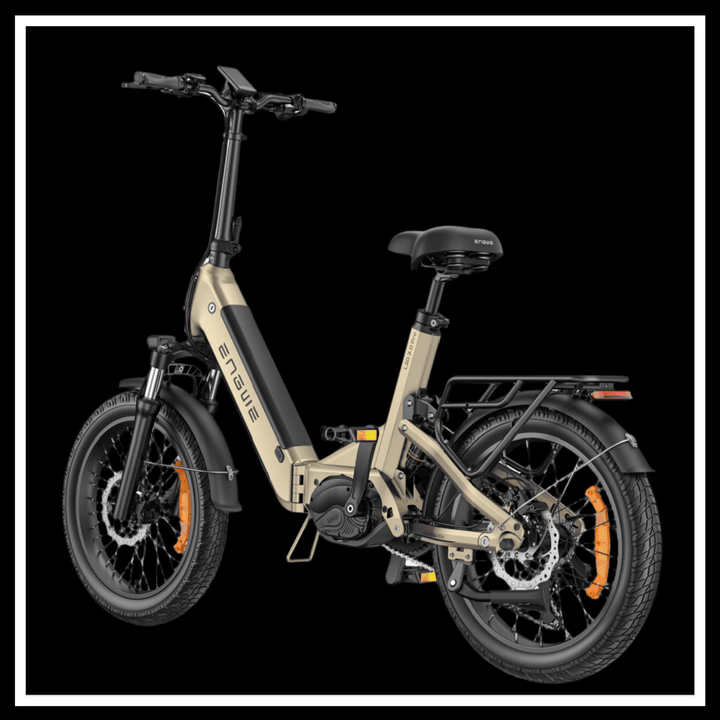 ENGWE L20 3.0 BOOST ELECTRIC BIKE full suspension folding e-bike with 135km range