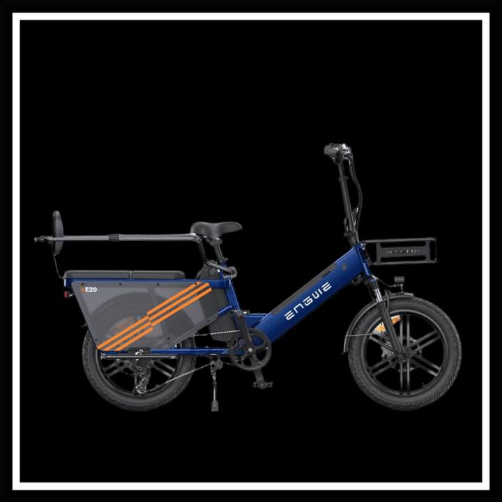 🇮🇪🇬🇧🇪🇺 ENGWE LE20 cargo and passenger e-bike with a heavy-duty design and modular features.