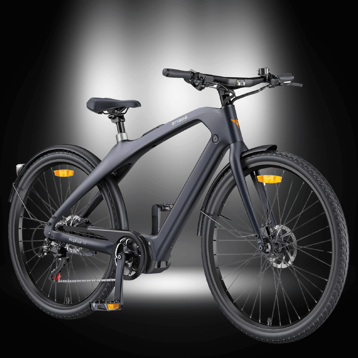 ENGWE MAPFOUR N1 PRO urban e-bike with a lightweight carbon fiber frame and sleek design.