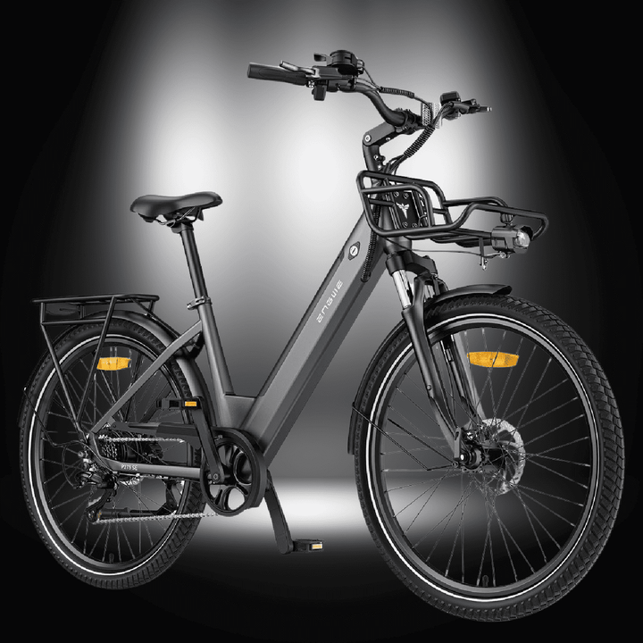 ENGWE P275 SE urban e-bike with AI-powered torque sensor and sleek design.
