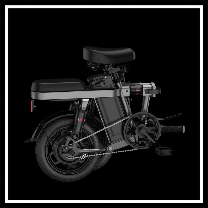 ENGWE T14 compact foldable mini-bike with a durable frame and efficient design.