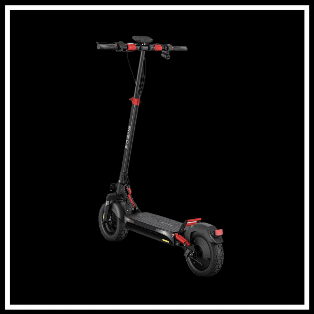 Electric scooter ENGWE Y600 S with robust design and sturdy tires for urban riding.