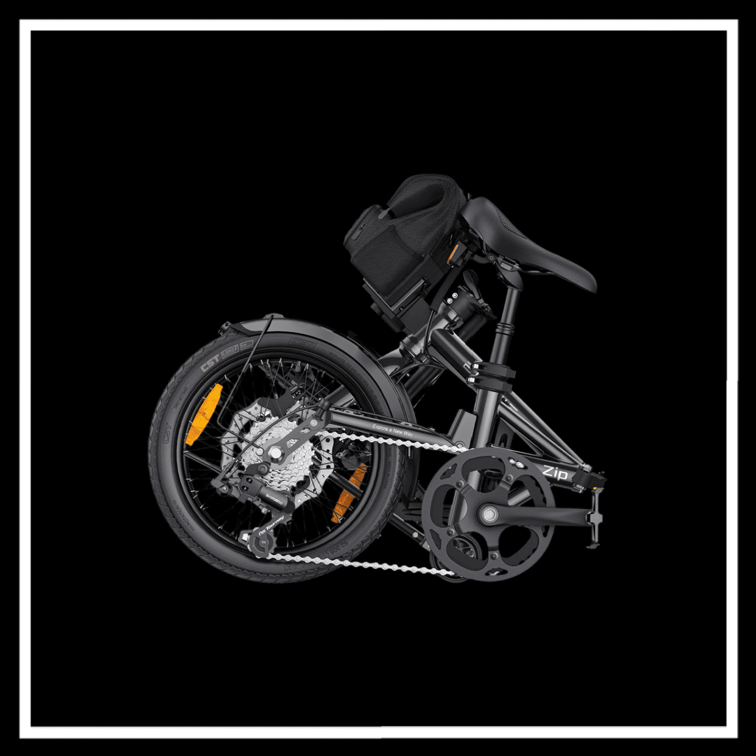 ENGWE ZIP ELECTRIC BIKE compact, lightweight, and portable folding design, perfect for urban commuting.