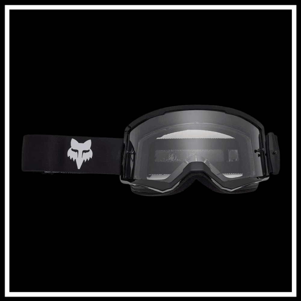FOX RACING MAIN CORE GOGGLE - durable goggles with VLS™, offering a wide field of vision and triple-layer foam.