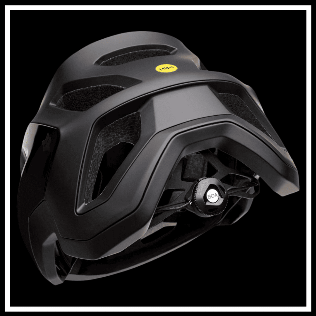 🇮🇪🇪🇺🇺🇸 FOX RACING SPEEDFRAME PRO HELMET showcasing sleek design and MIPS impact protection features.