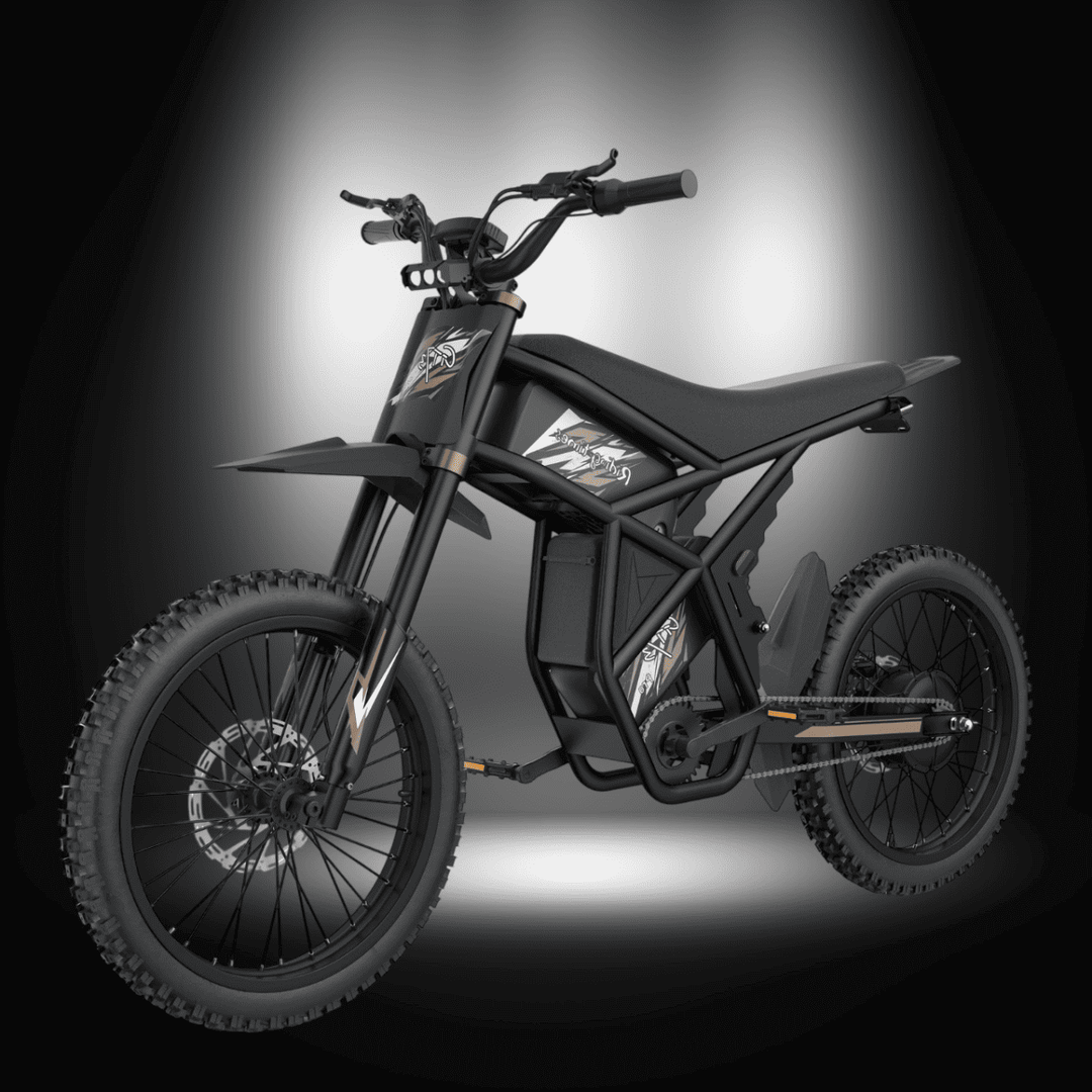 🇮🇪🇪🇺🇺🇸 GT73PRO 3000W RIDING' TIMES DIRT E-BIKE showcasing powerful design and rugged features.