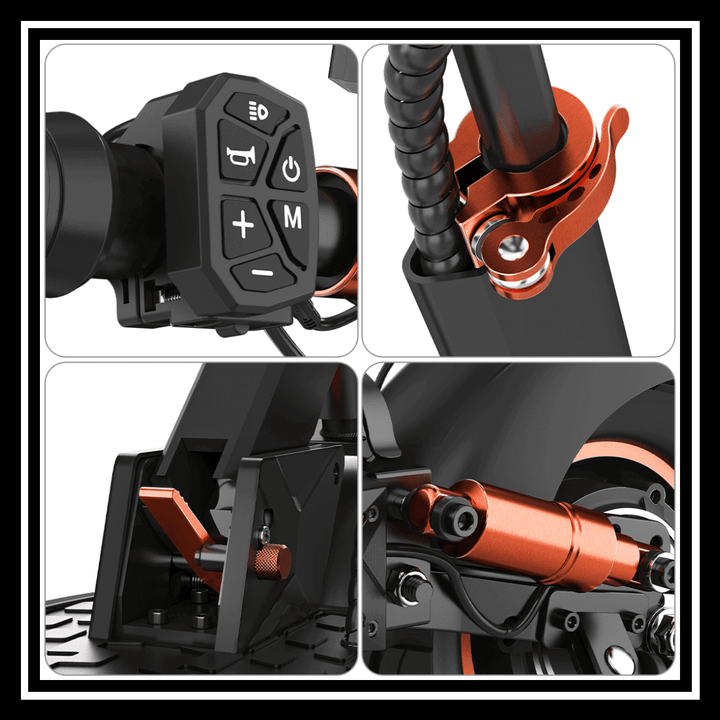 Close-up of the control panel and features of the 🇮🇪🇪🇺🇬🇧🇺🇸 iENYRID M4 PRO S+, showcasing advanced components and design.