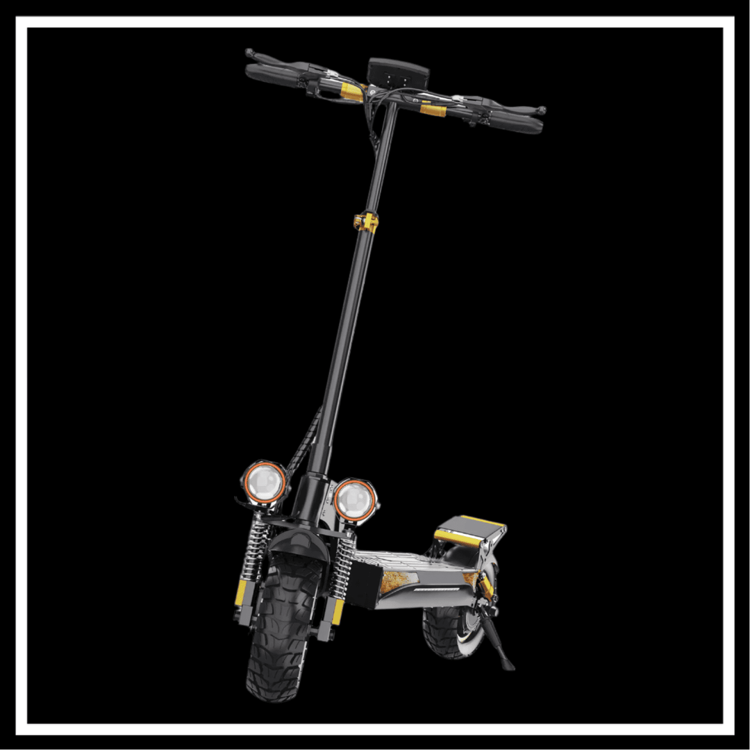 🇮🇪🇪🇺 iENYRID ES6 electric scooter showcasing its robust design and front view with headlights.