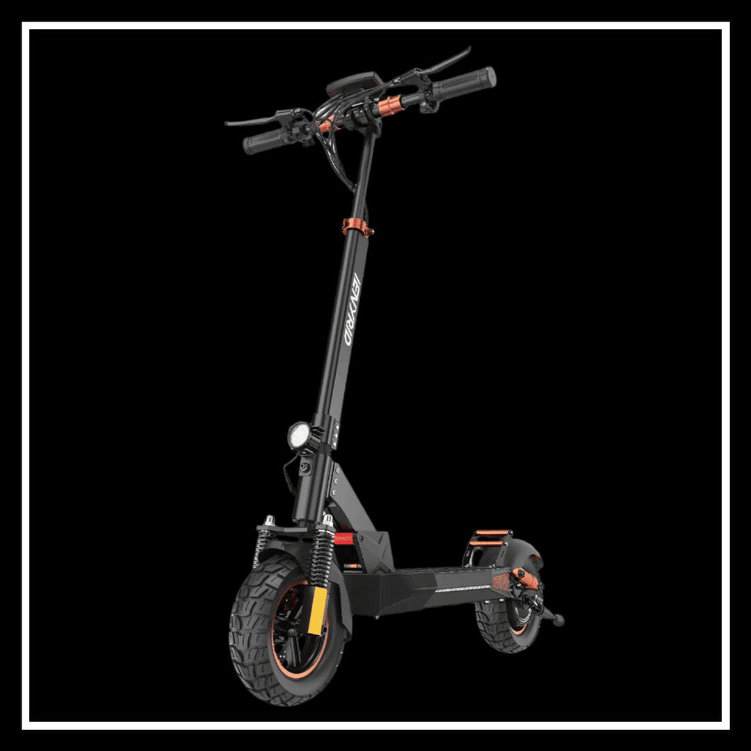 iENYRID M4 PRO S+ MAX electric scooter with 800W motor and durable 10" off-road tires.