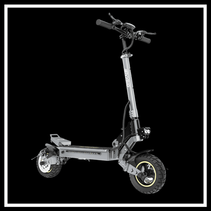 iENYRID S1 electric scooter showcasing its sleek design, robust 800W motor, and off-road tires for a powerful ride.