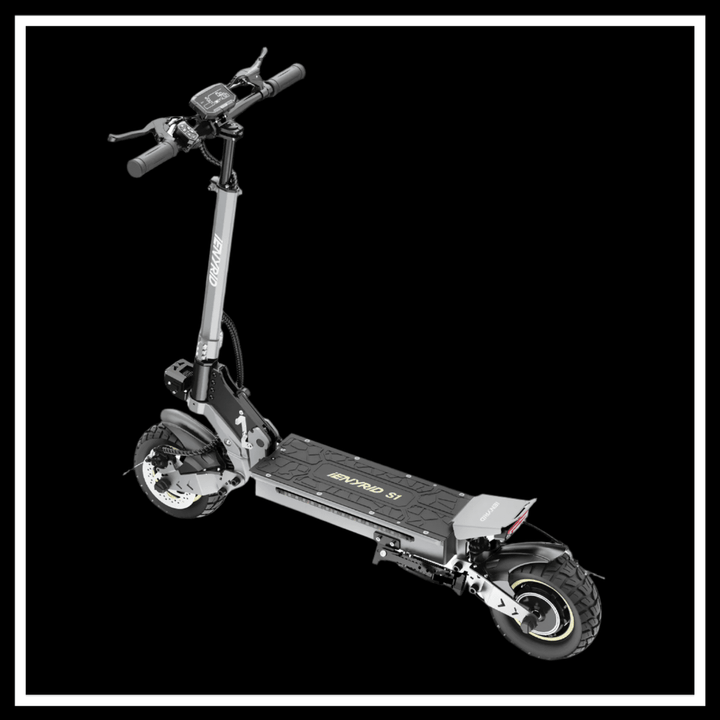 iENYRID S1 electric scooter with sturdy design and off-road tires for powerful performance.