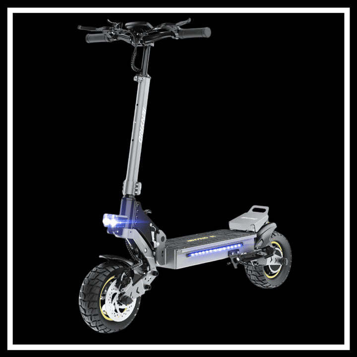 iENYRID S1 electric scooter with robust design, 800W motor, and stylish LED lights.