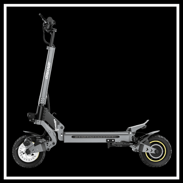 iENYRID S1 electric scooter in sleek design, showcasing robust build and off-road tires for enhanced performance.