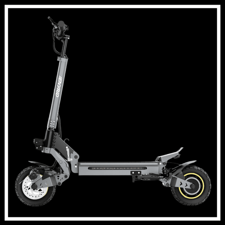 iENYRID S1 electric scooter in sleek design, showcasing robust build and off-road tires for enhanced performance.