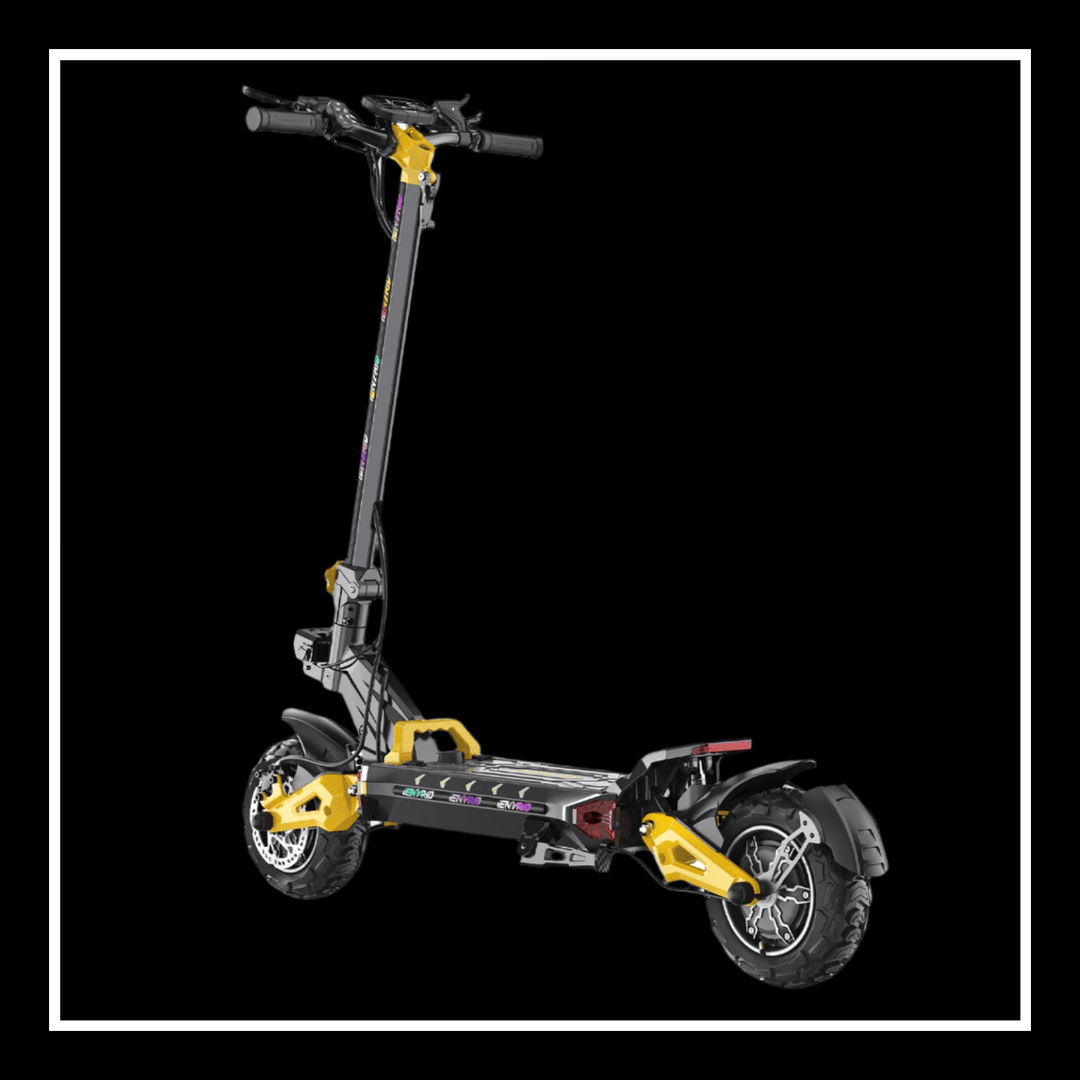 iENYRID ES60 electric scooter showcasing its modern design and off-road capabilities.
