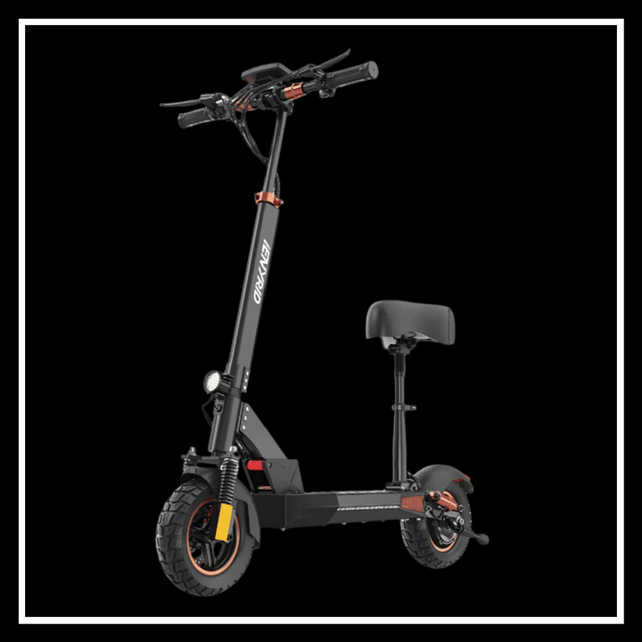 🇮🇪🇪🇺 iENYRID M4 PRO S+ MAX electric scooter with off road tires and comfortable seat.