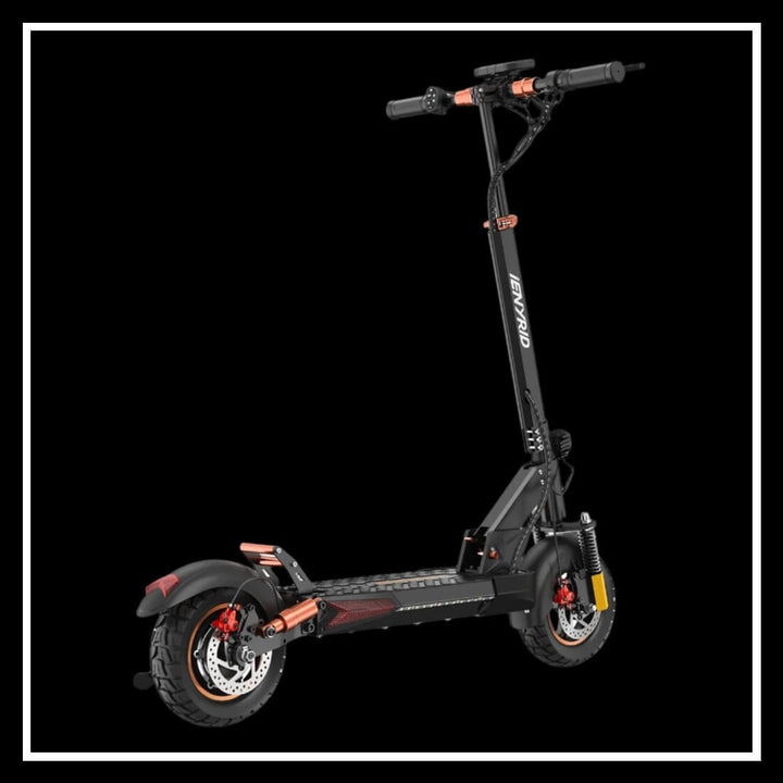 🇮🇪🇪🇺 iENYRID M4 PRO S+ MAX electric scooter with off-road tires and sleek design.
