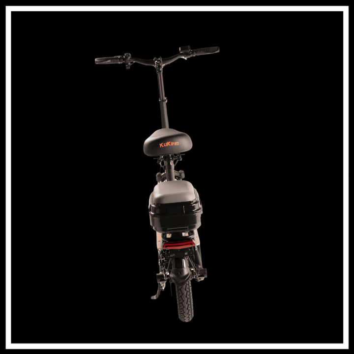 KUKIRIN C1 PRO electric scooter rear view showcasing its robust design and features.